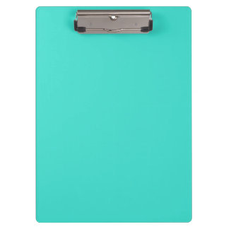 Porte-bloc Solide bleu turquoise aquamarine