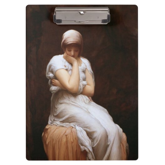 Porte-bloc Solitude (par Frederic Leighton) (Devant)