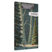 Porte-bloc Solstice Spruce Noël personnalisé (Swatch)