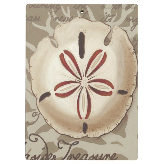 Porte-bloc Sonnet de bord de mer III (Dos)