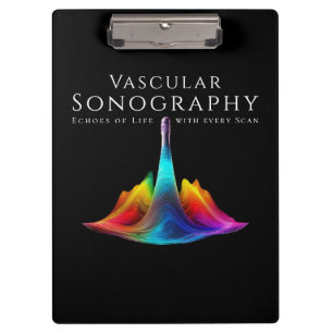 Porte-bloc Sonographe vasculaire - Ondes Ultrasoniques coloré