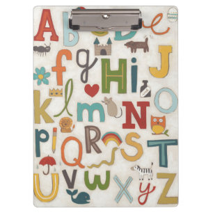 Porte-bloc Soupe à alphabet