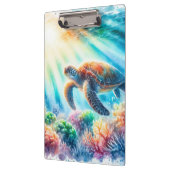 Porte-bloc Sous la tortue de mer (Gauche)