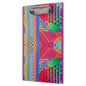 Porte-bloc southwestern borders and triangles collage (Gauche)