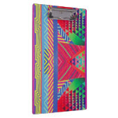 Porte-bloc southwestern borders and triangles collage (Swatch)