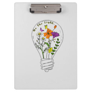 Porte-bloc Soyez La Citation Motivationnelle Du Fleur sauvage