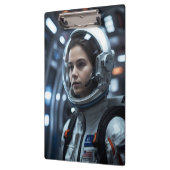 Porte-bloc Space Girl v1 | (Gauche)