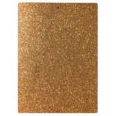 Porte-bloc Sparkly Luxury Gold Parties scintillant Enseignant (Dos)
