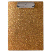 Porte-bloc Sparkly Luxury Gold Parties scintillant Enseignant (Devant)