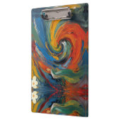 Porte-bloc "Spectrum Swirl" (Gauche)