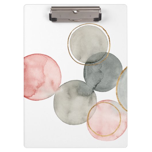 Porte-bloc Sphères dorées (Devant)