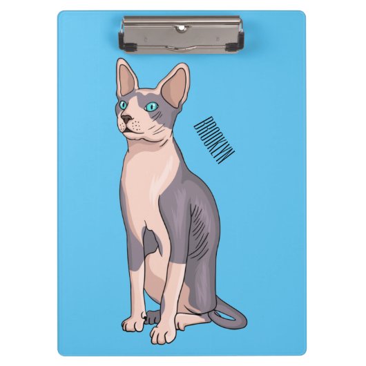 Porte-bloc Sphynx cat (Devant)