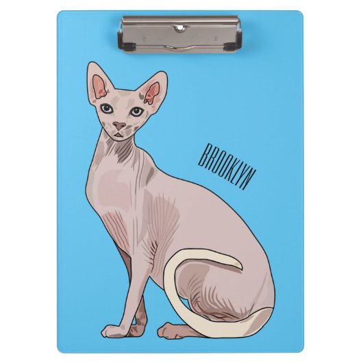 Porte-bloc Sphynx cat (Devant)