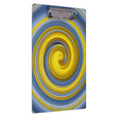 Porte-bloc spirale jaune et bleue (Swatch)