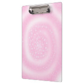 Porte-bloc Spirale rose pâle (Gauche)