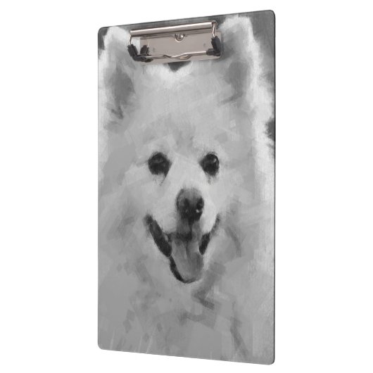 Porte-bloc Spitz japonais (Gauche)