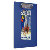 Porte-bloc Sports d'hiver chez Yosemite PosterYosemite, CA (Swatch)