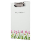 Porte-bloc Spring Tulips & Daffodils Floral Clipboard (Gauche)