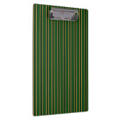 Porte-bloc Springbok vert et or bonbons rayures (Swatch)