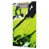 Porte-bloc SPWW Keylime n'Slime Vert & Noir Abstrait (Gauche)