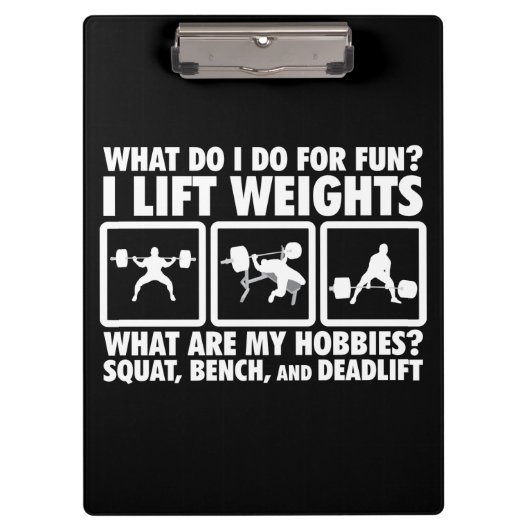 Porte-bloc Squat, Banc, Deadlift - Motivation (Devant)
