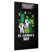 Porte-bloc St Patricks Catricks Day Cats Saint Pattys (Swatch)