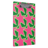 Porte-bloc Star Géométrique moderne - pastèque rose et vert (Swatch)