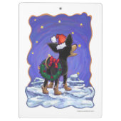 Porte-bloc Starry Night Festive Chihuahua (Dos)