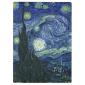 Porte-bloc Starry Night Vincent van Gogh Art Peinture (Dos)