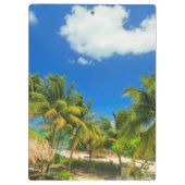 Porte-bloc Station balnéaire tropicale, Belize (Dos)