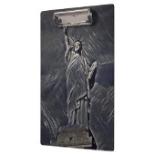 Porte-bloc Statue de la peinture de liberté (Gauche)