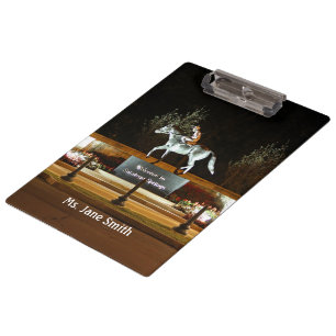 Porte-bloc Statue du Cheval Danseuse Autochtone Saratoga Port