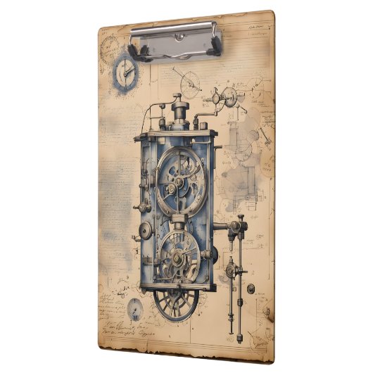 Porte-bloc Steampunk Thingamajig (Gauche)