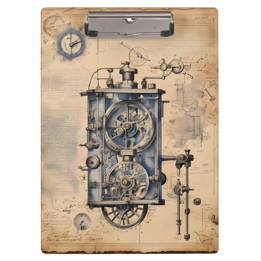 Porte-bloc Steampunk Thingamajig (Devant)