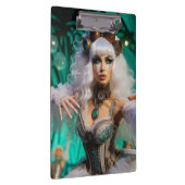 Porte-bloc Steampunk Victorian Futuristic Green Dancer (Swatch)