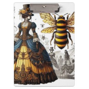 Porte-bloc Steampunk Vintage Victorian Queen Bee Gown