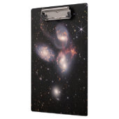 Porte-bloc Stephan's Quintet 5 Galaxies Deep Field James Webb (Gauche)