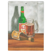 Porte-bloc Still Life with Beer par Jennifer Goldberger (Dos)