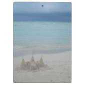 Porte-bloc Stormy Sandcastle Beach Landscape (Dos)