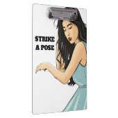 PORTE-BLOC "STRIKE A POSE" DAME ASIATIQUE (Swatch)