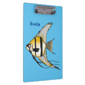 Porte-bloc Striped angelfish cartoon (Swatch)
