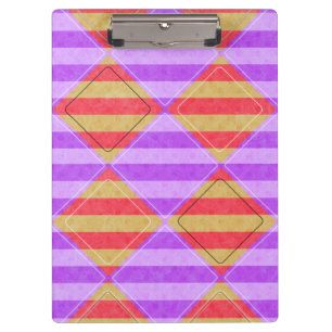 Porte-bloc Stripes, Diamants, Spot Motif par Shirley Taylor