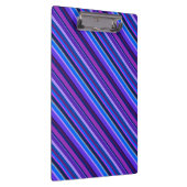 Porte-bloc stripes en bleu et purple (Swatch)