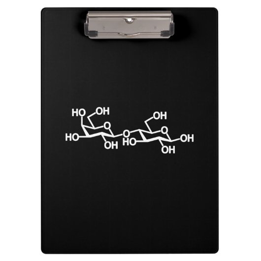 Porte-bloc Structure du lait lactose (Devant)