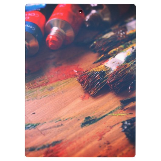 Porte-bloc Studio d'art personnalisé (Dos)