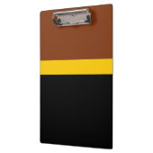 Porte-bloc Style de bloc de couleur Brown jaune (Gauche)