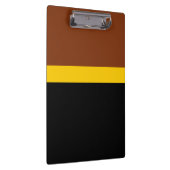 Porte-bloc Style de bloc de couleur Brown jaune (Swatch)