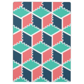 Porte-bloc Style moderne Cube de couleur géométrique moderne (Dos)