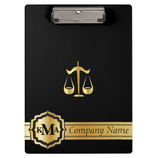 Porte-bloc Style monographique de l'entreprise | Droit | Avoc (Devant)