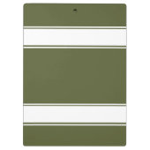 Porte-bloc Style vert de l'Armée (Dos)
